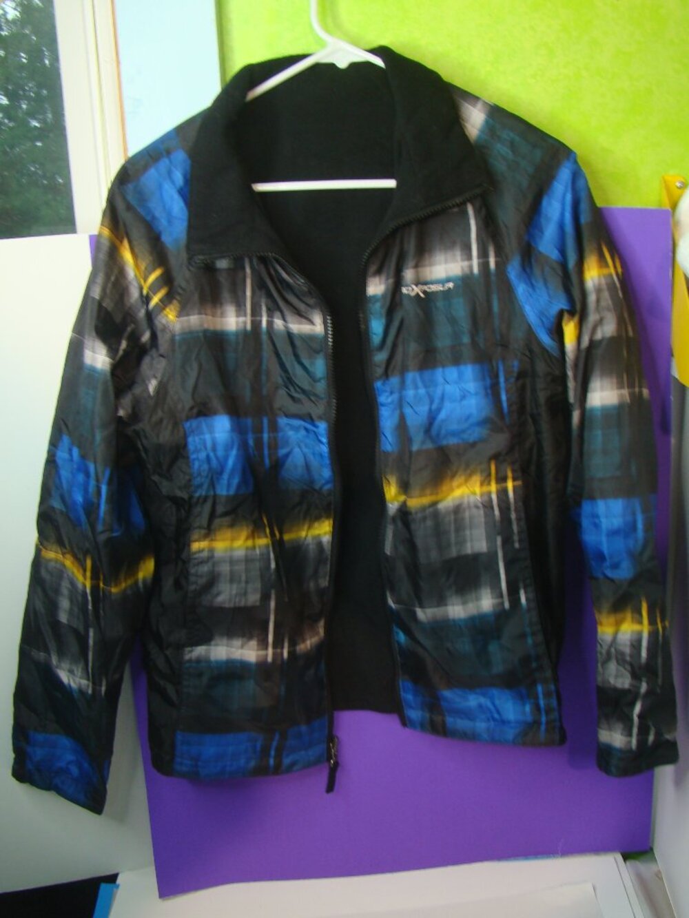 Zeroxposur Womens Jacket Size Large Black Reversible